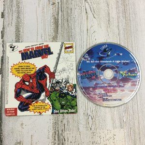 How to Draw the Marvel Way SAMPLER 1996 CD-ROM PC Cloud 9 Dino Finder Comics